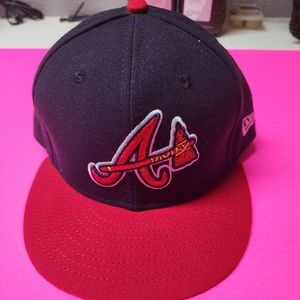 🩶GUC Men's Atlanta Braves Fitted Hat🩶